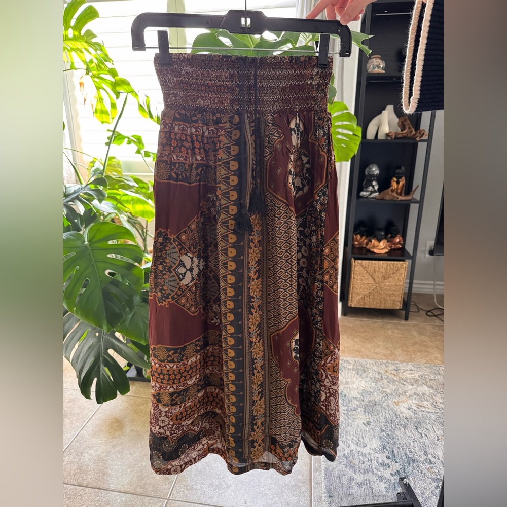 Massimo Dutti Multicolor Bohemian Skirt